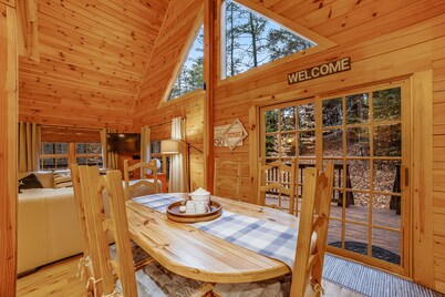 Private child-friendly home with game room, high-speed WiFi, and wraparound deck
