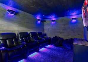 Serenity's theater room