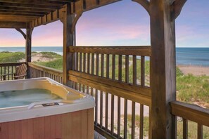 Idromassaggio all'aperto