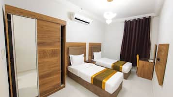 Suite familiare | 2 camere, biancheria in cotone egiziano