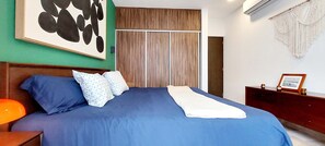 1 bedroom, iron/ironing board, WiFi, bed sheets - Bahay, Condo Chic design, Equipped, fast Wifi (Playa del Carmen)