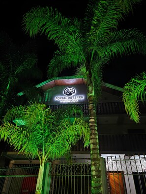 Façade de l’hébergement