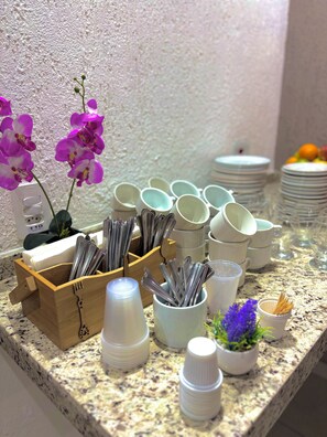 Petit déjeuner buffet compris tous les jours