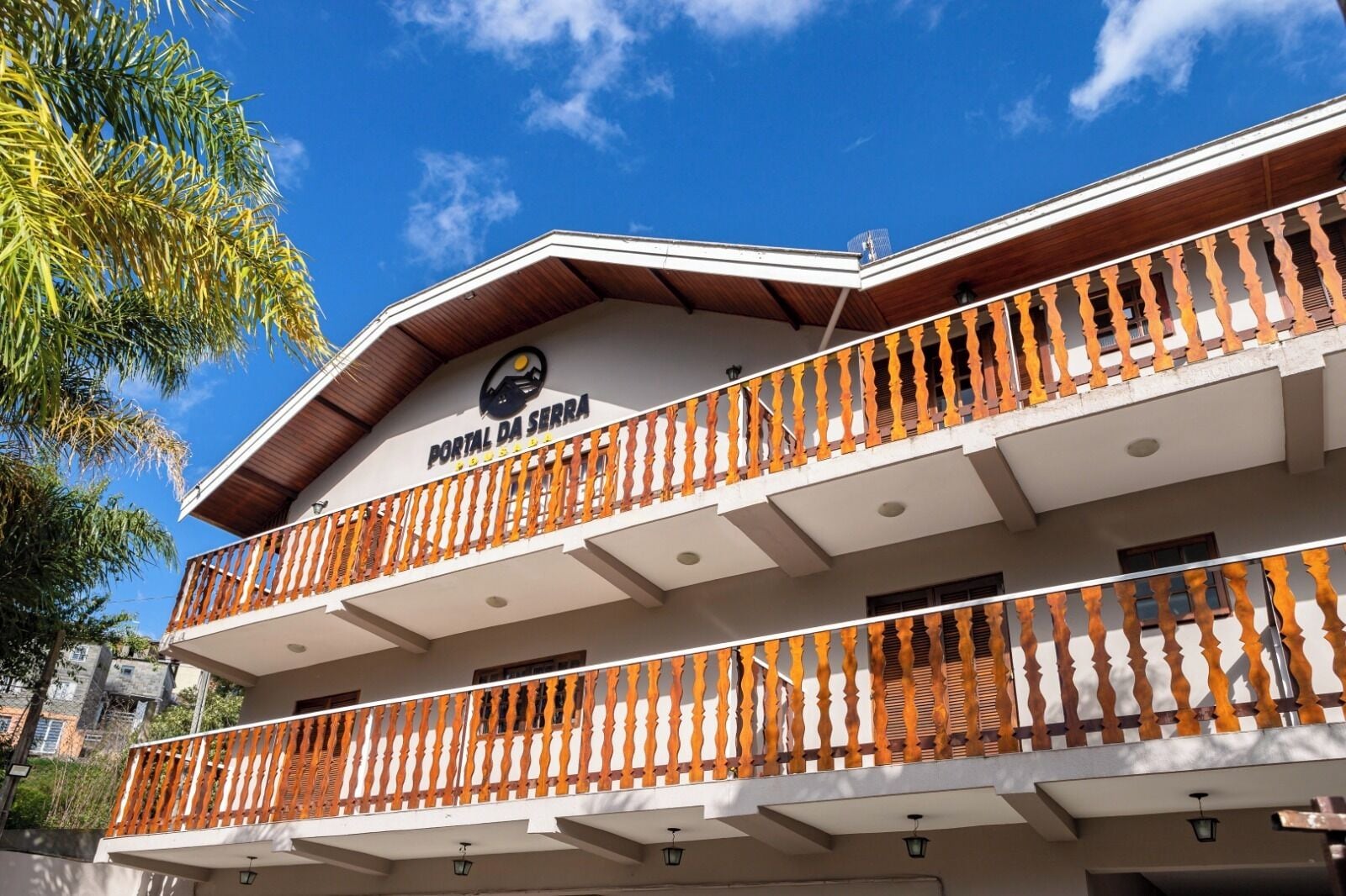 Façade de l’hébergement