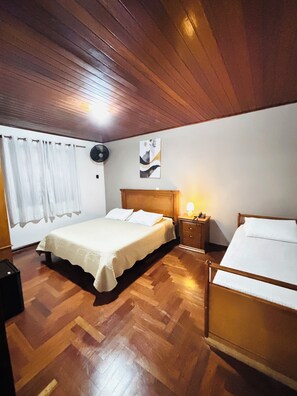 Free WiFi, bed sheets