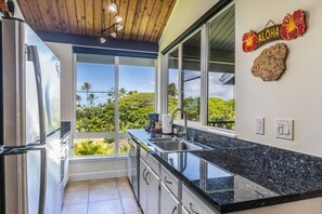 Condo, 1 Bedroom | Private kitchen - Newly Remodeled Cliffs Resort In Princeville 2 Bedroom Condo by RedAwning (Princeville)