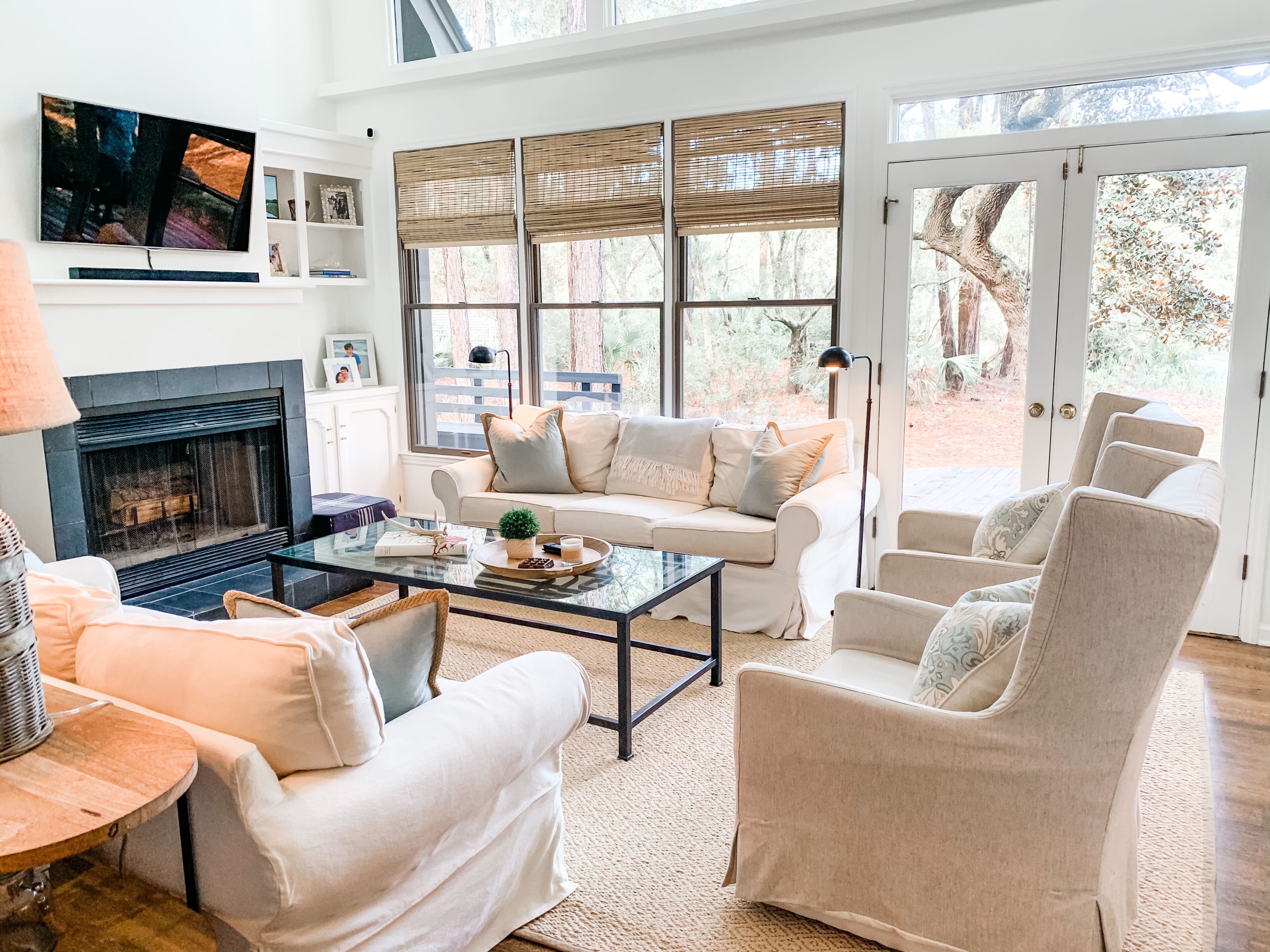 TV, peis og bordtennis