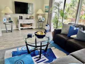 Smart TV, video games, table football, books