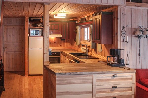 Frigorífico, horno, placa de cocina y lavavajillas