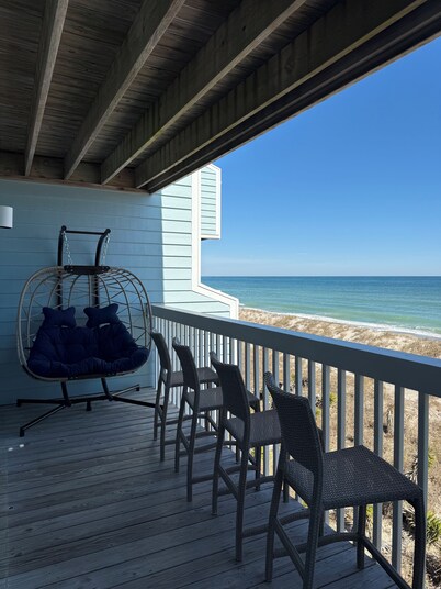 Welcome to Oceanside Oasis, a Kure Beachfront Condo with a view you will love!