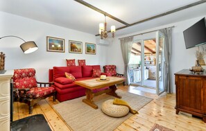 Smart TV, chimenea y tenis de mesa 