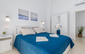 2 Schlafzimmer, Zimmersafe, Bügeleisen/Bügelbrett, Reisekinderbett