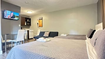 1 makuuhuone, silitysrauta/-lauta, Wi-Fi, vuodevaatteet