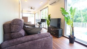 Basic Villa, Non Smoking | Living area | Flat-screen TV - Marine & Resort Nakijin (Nakijin)