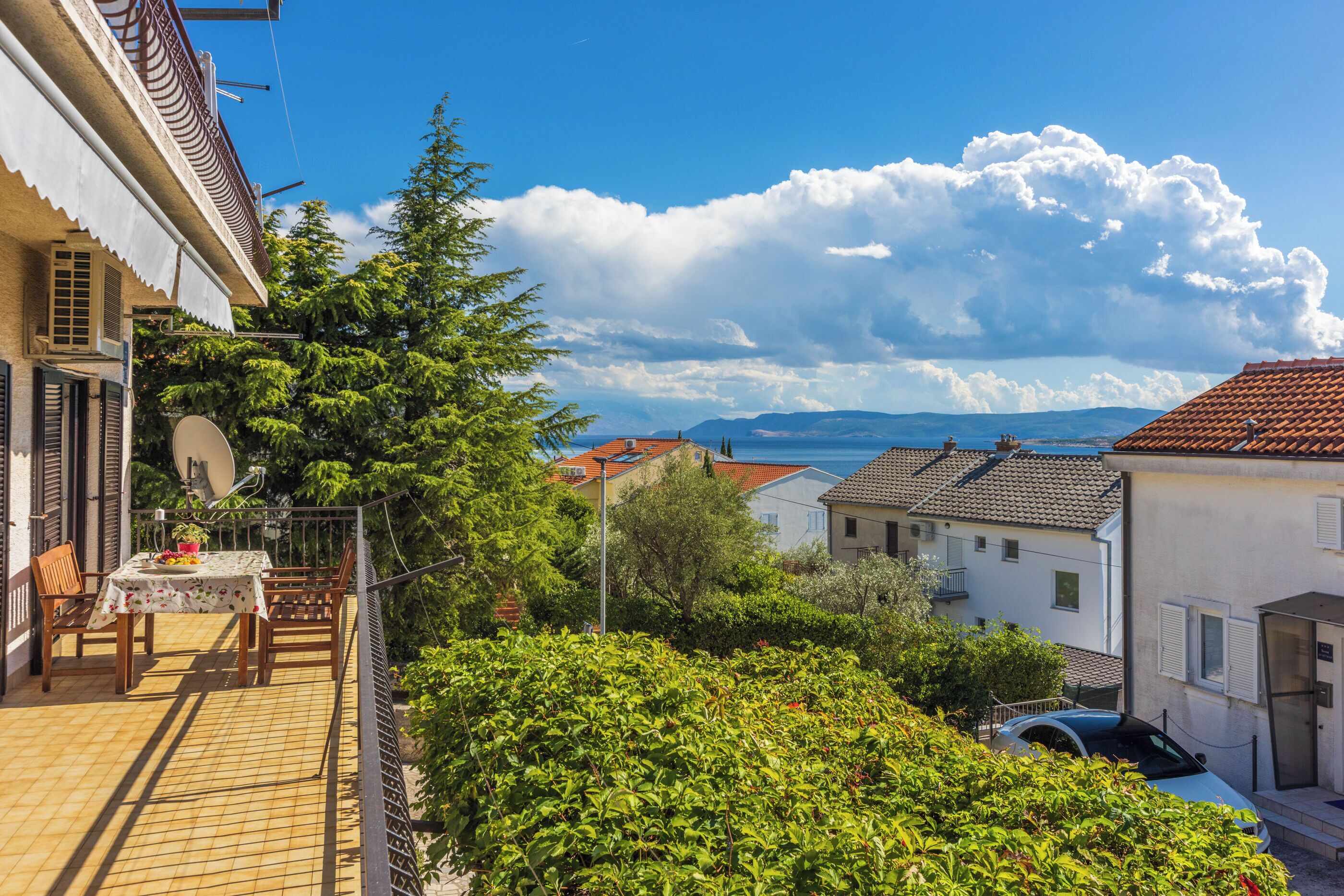 Apartment (A1) | Blick auf das Wasser