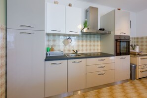 Private kitchen | Fridge, oven, stovetop, dishwasher - Apartment Leo Nona (Novi Vinodolski)