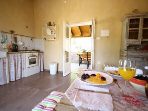 Private kitchen | Fridge, microwave, oven, stovetop - Villa Ursula (Vinodol)