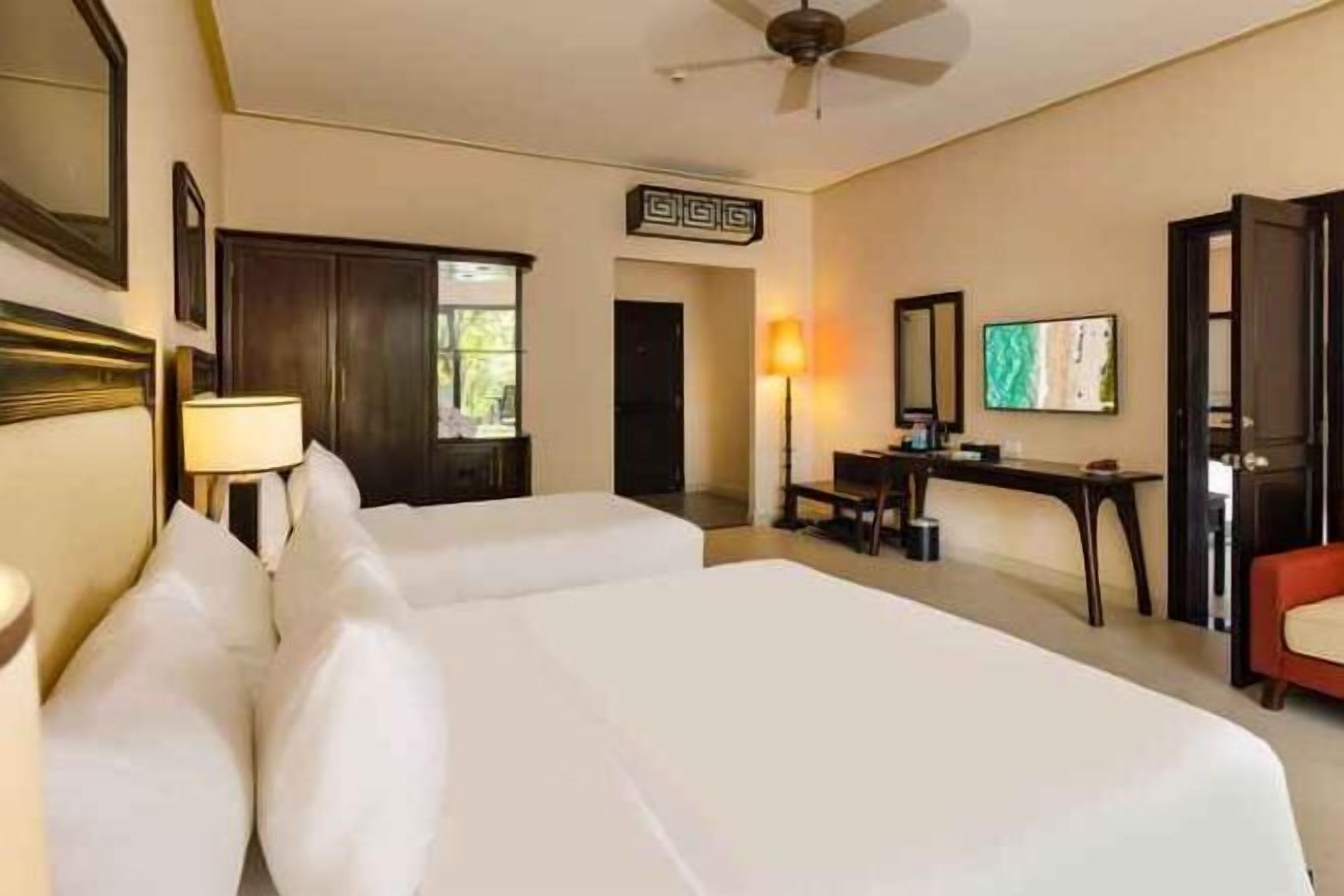 Egyptian cotton sheets, premium bedding, memory-foam beds, minibar