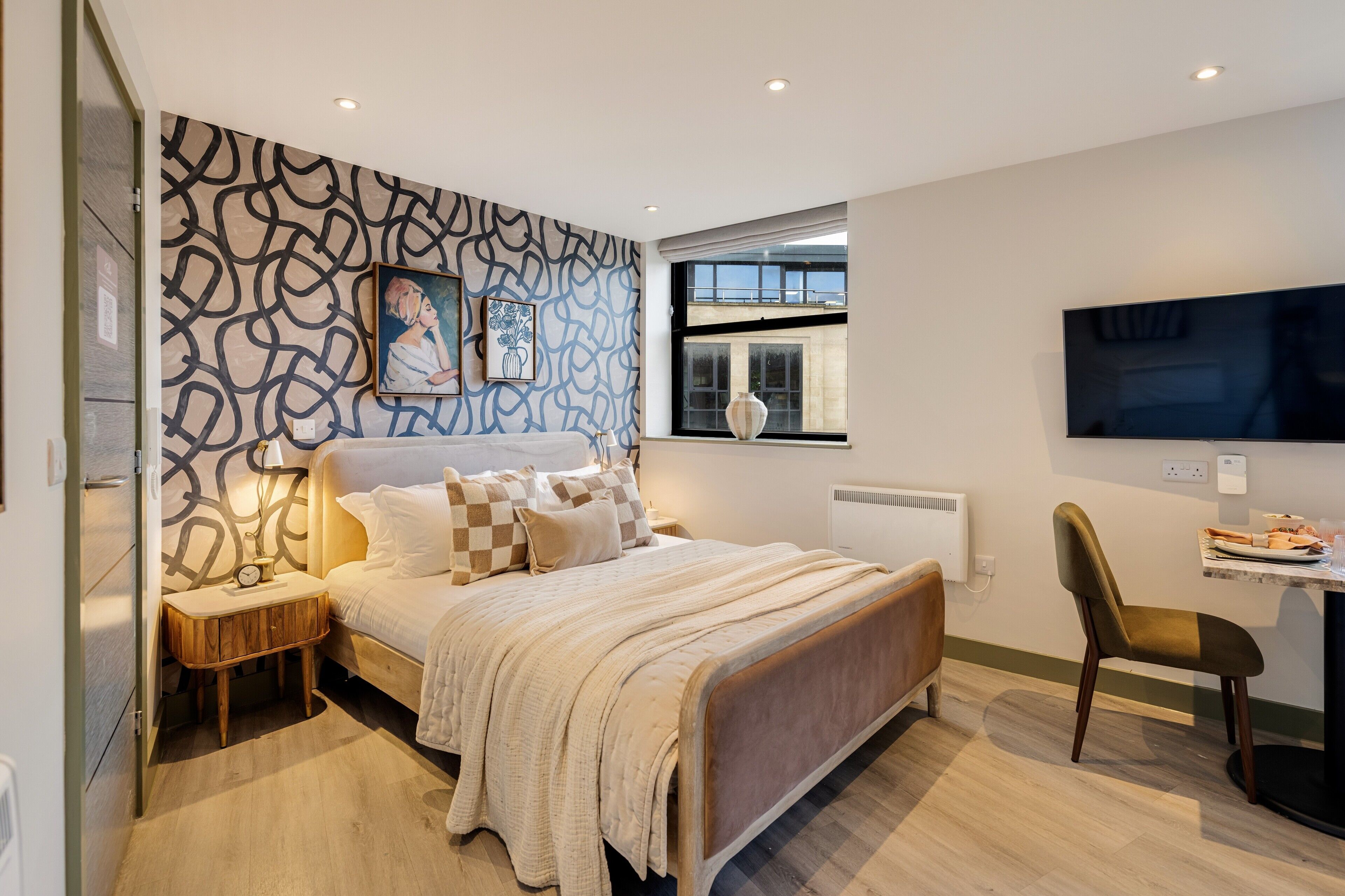 Signature Room | Premium bedding, individually decorated, individually furnished, desk