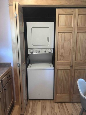 Interior - The Red Station by Glacier - Apartment #2 with AC and laundry (Coram)