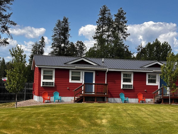 Exterior - The Red Station by Glacier - Apartment #2 with AC and laundry (Coram)