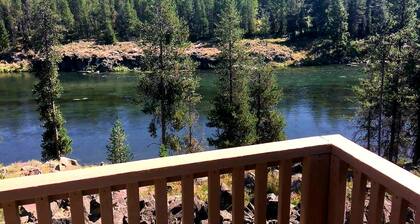 Henry's Fork Retreat, stunning river views, footpath to river