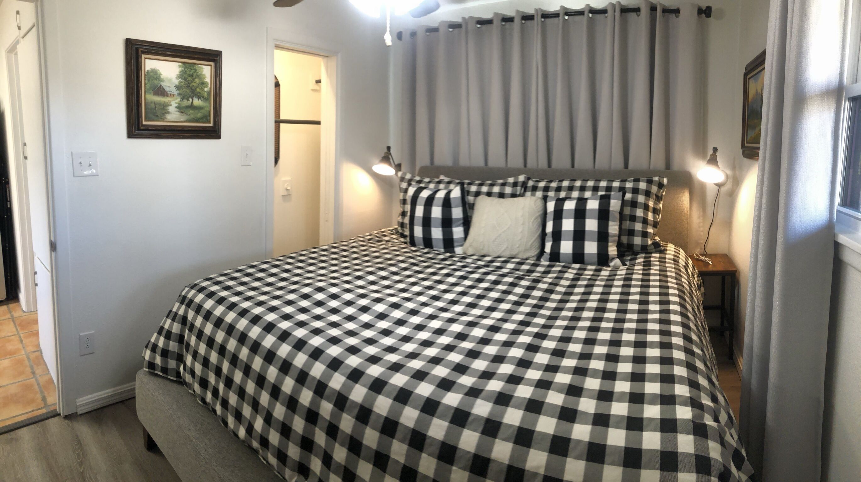 1 chambre, bureau, Wi-Fi, draps fournis