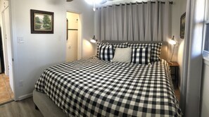 1 makuuhuone, työpöytä, Wi-Fi, vuodevaatteet