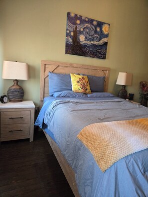 1 bedroom, iron/ironing board, free WiFi, bed sheets