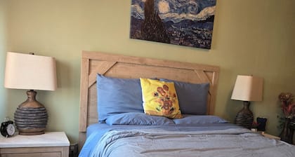 The Van Gogh Suites is one of our four rooms.