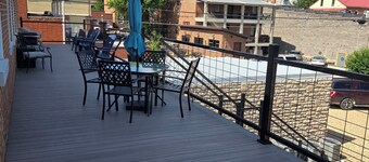 The Pollock Suite is one of our four rooms.