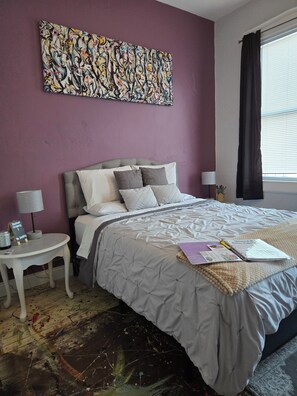 1 bedroom, iron/ironing board, free WiFi, bed sheets