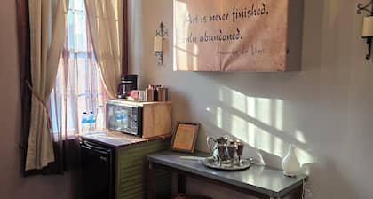 The Da Vinci Suite is one of our four rooms.