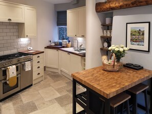 High chair, cookware/dishes/utensils - 2 bedroom accommodation in Carleton, near Skipton (Carleton, near Skipton)