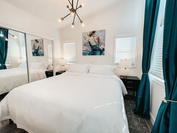 1 bedroom, iron/ironing board, free WiFi