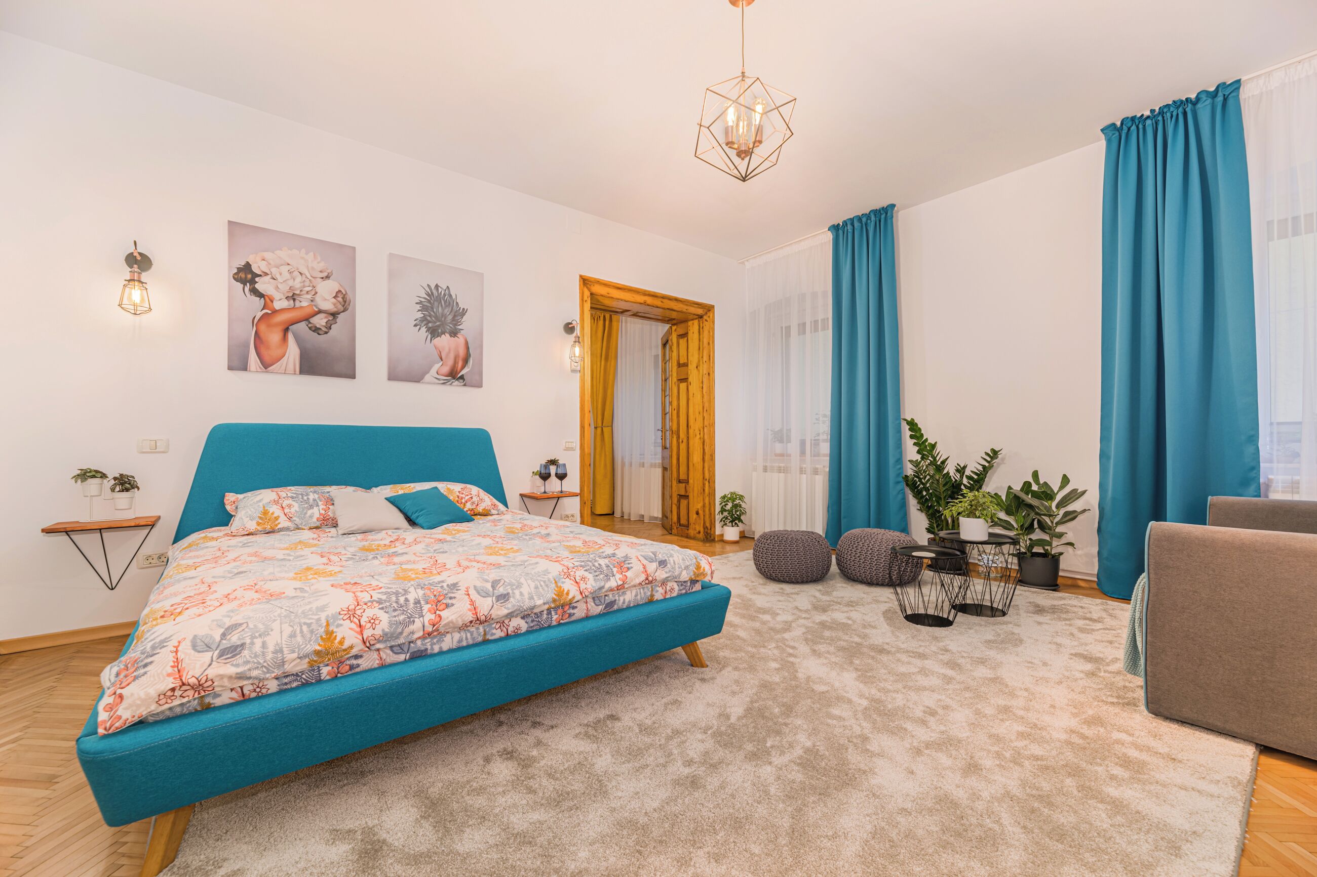 1 soveværelse, skrivebord, strygejern/strygebræt, gratis Wi-Fi