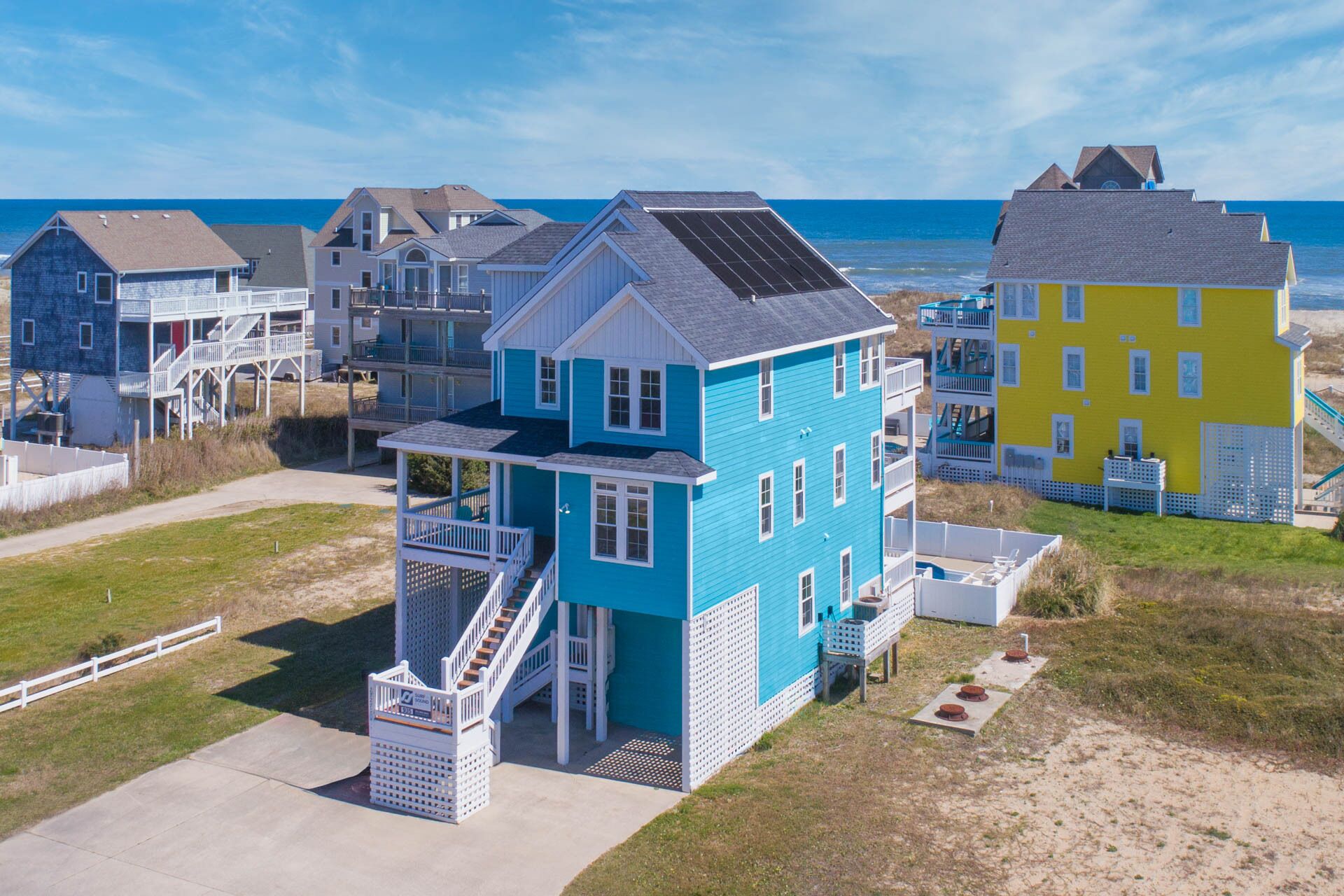 Always Dreaming of Ocean Views in Rodanthe w/ Pool, Hot Tub, Game Room, Wet Bar