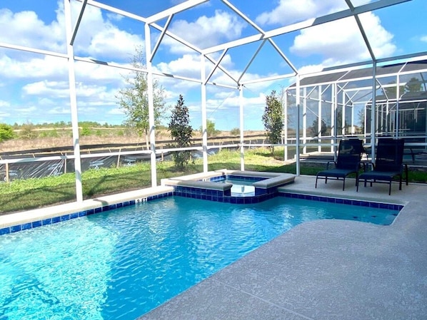 Piscine chauffée