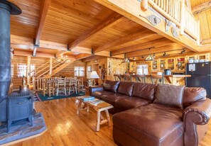 Televisión, chimenea, videojuegos y reproductor de DVD 