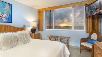 Condo, Ocean View | 1 bedroom, individually decorated, individually furnished, bed sheets