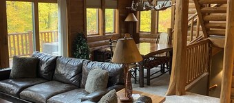 Cozy 4 BDR Log Cabin at Boyne Mountain