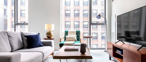 Televisie en een stereo