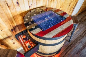 Games room - Breathtaking Smokies Mtn Views, Hot Tub, Firepits, Game Room, Near Gatlinburg (Gatlinburg)