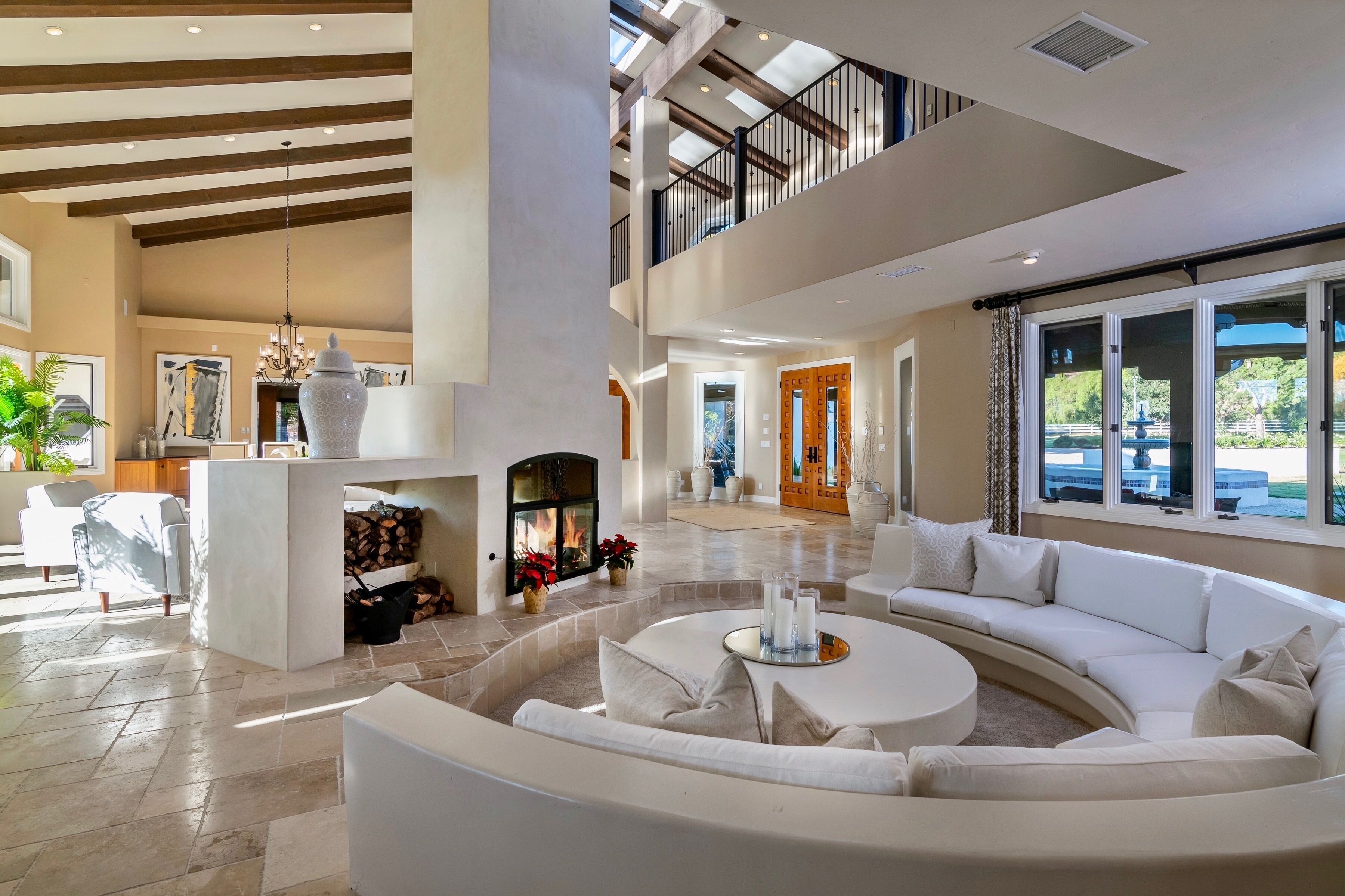Exclusive Estate with tennis, pool, and mountain views.