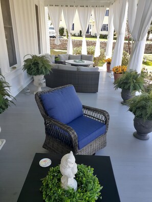 Terrace/patio - Nottingham Place in Wise, King Bedrm, Private Living Rm, Near UVa-Wise & Main St (Wise)