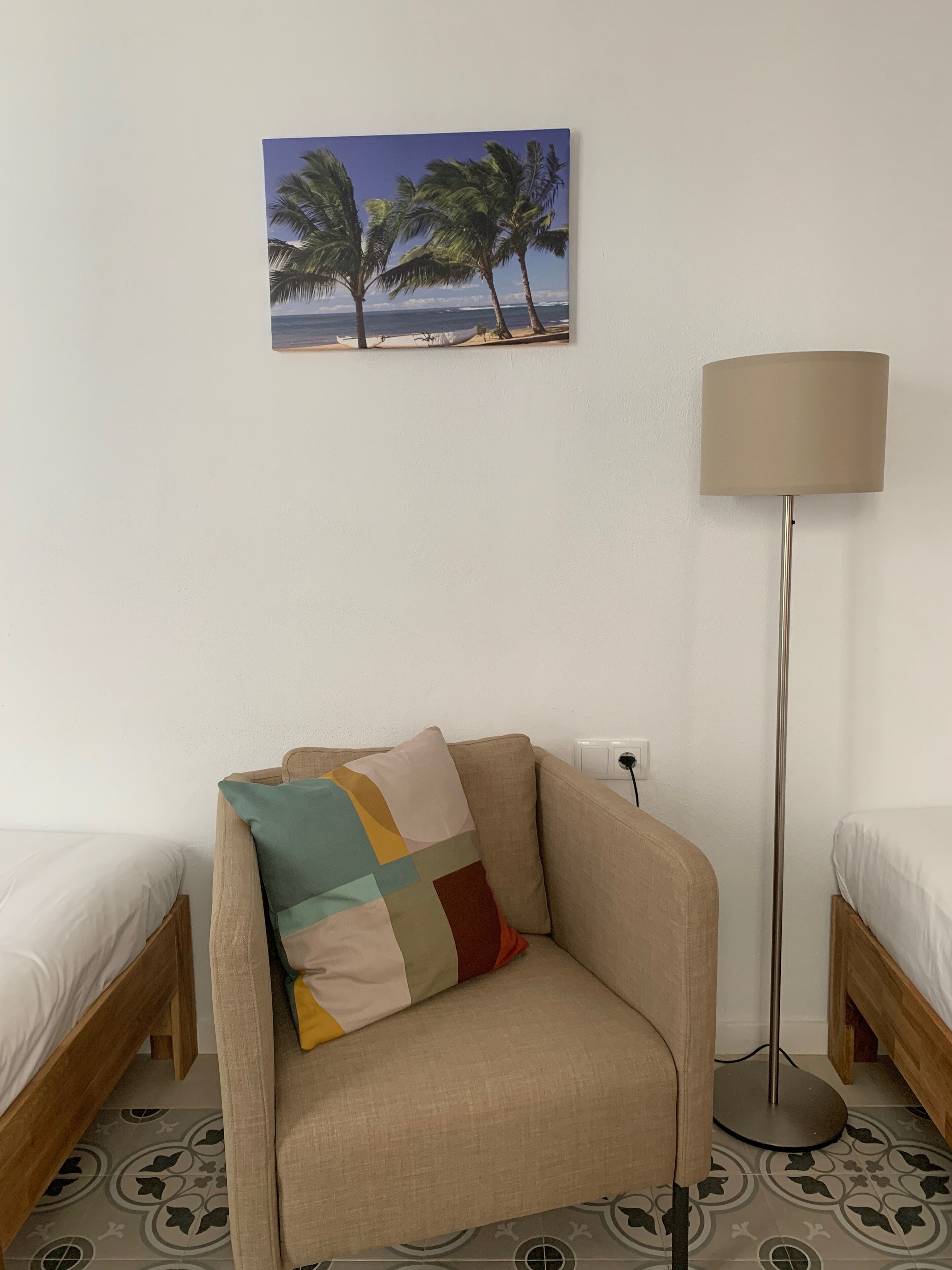 Standaard Twin kamer, en-suite badkamer, uitzicht op binnenplaats (Vainilla)