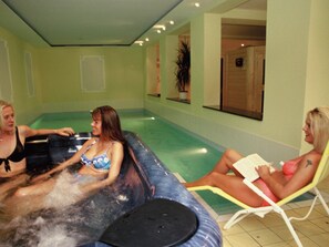 Indendørs pool, udendørs pool