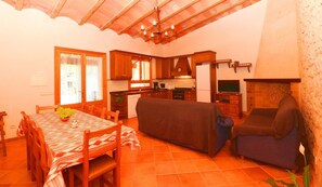 TV, fireplace, DVD player, table tennis