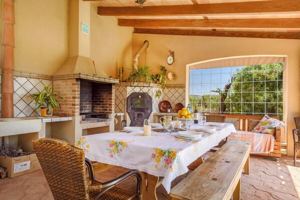 Udendørs spisemuligheder