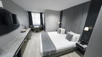 Habitación doble Deluxe | Sábanas de algodón egipcio y ropa de cama de alta calidad